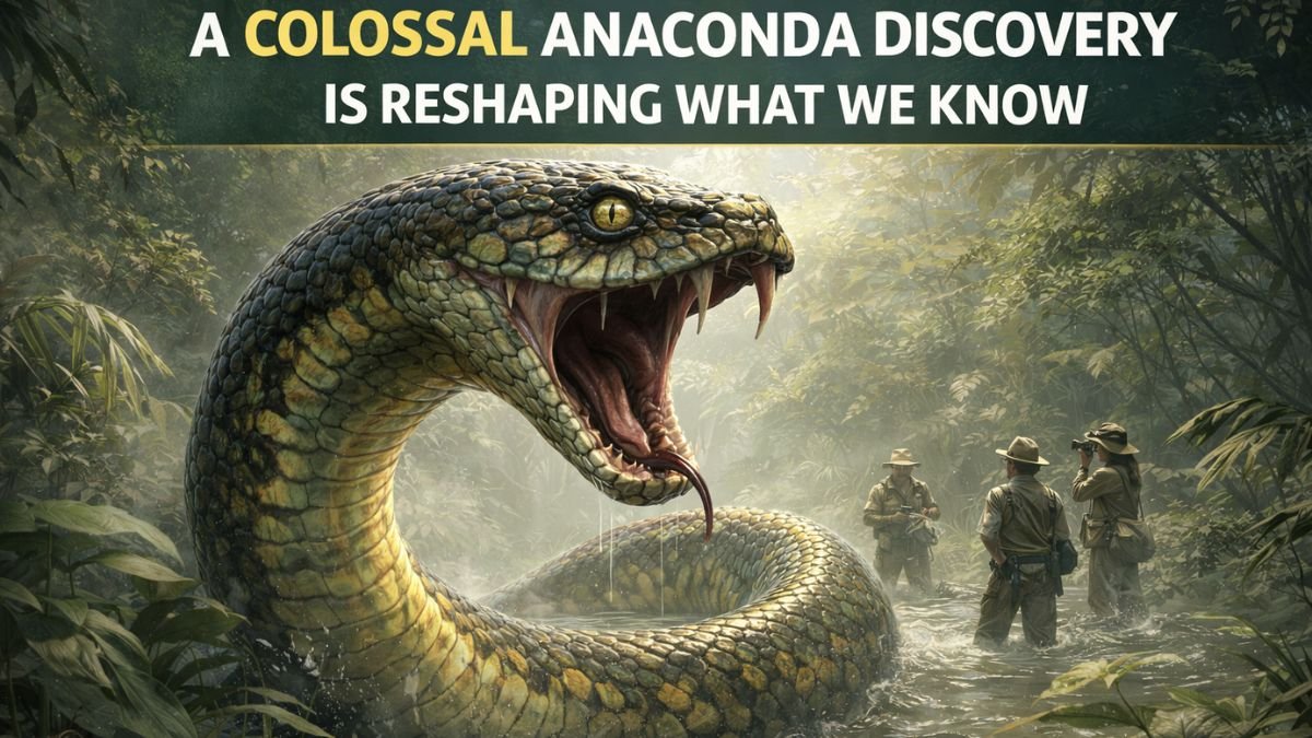 A colossal anaconda discovery is reshaping what we know