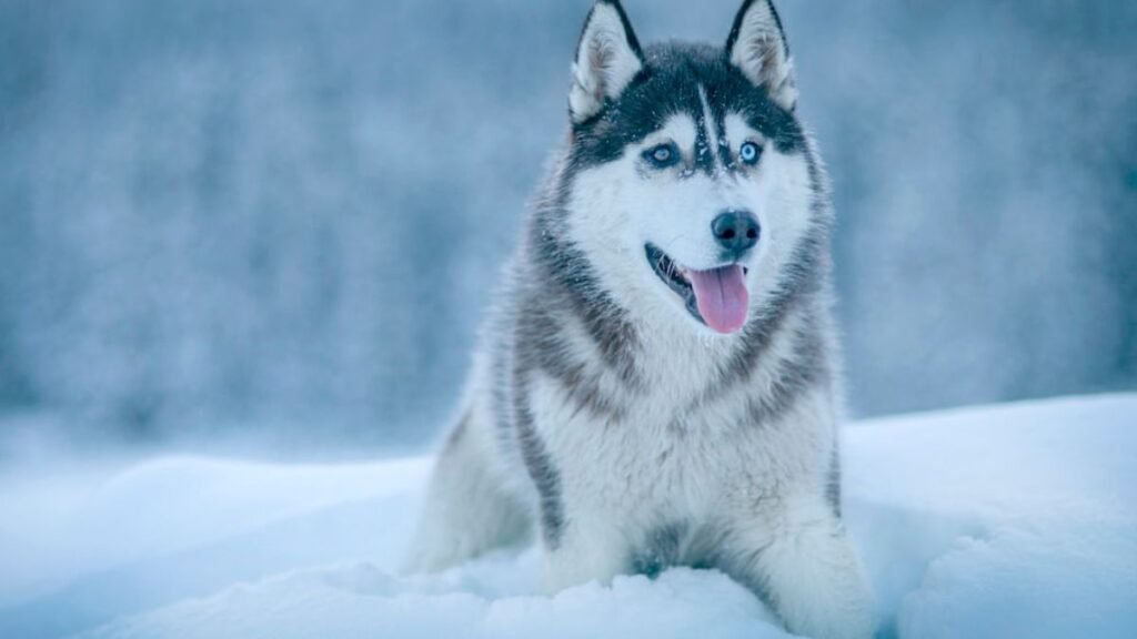 Why Siberian Huskies Have Blue Eyes ?