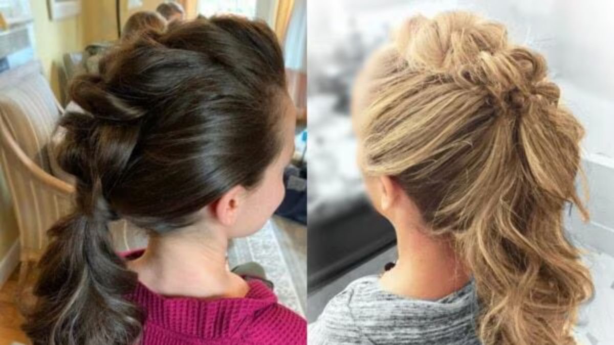 24 Ponytail Ideas for Short Hair That Show the Length's True Range