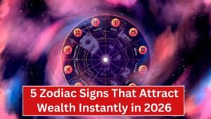 5 Zodiac Signs That Attract Wealth Instantly in 2026