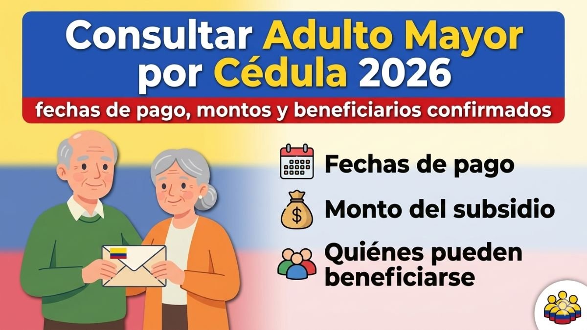 Consultar Adulto Mayor por Cédula 2026