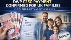 DWP £250 Payment Confirmed for UK Families – Check Eligibility and Payment Rules