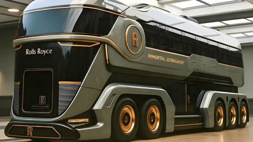 Rolls Royce Motorhome Revealed A Luxury Home on Wheels with Smart Technology