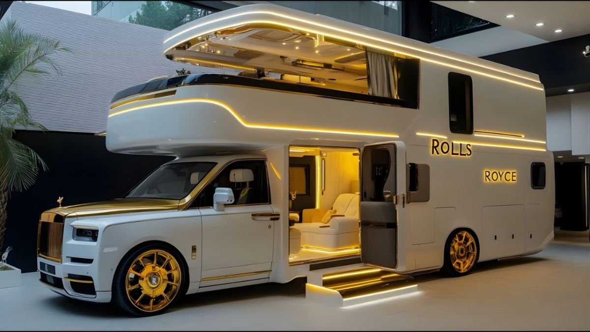 Rolls Royce Motorhome Revealed A Luxury Home on Wheels with Smart Technology