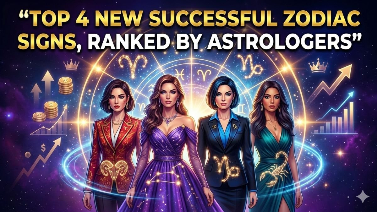 Top 4 New Successful Zodiac Signs, Ranked by Astrologers