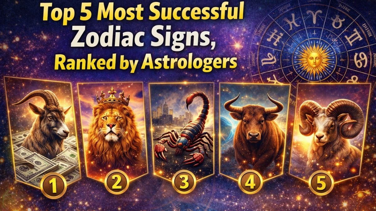 Top 5 Most Successful Zodiac Signs, Ranked by Astrologers