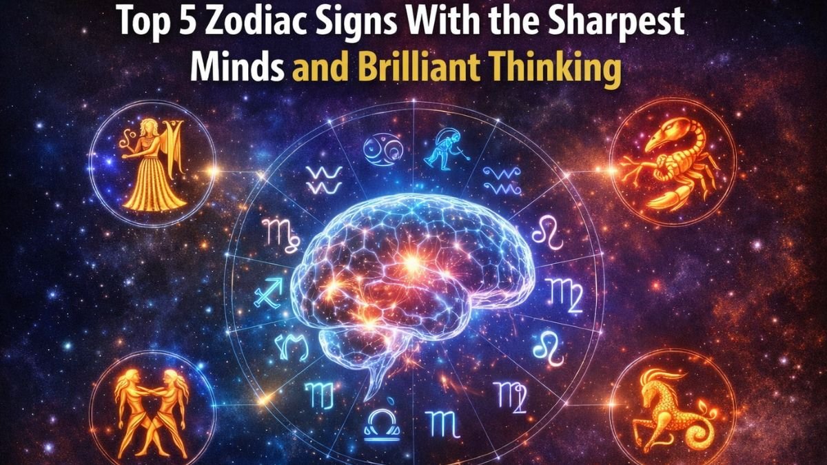 Top 5 Zodiac Signs With the Sharpest Minds and Brilliant Thinking