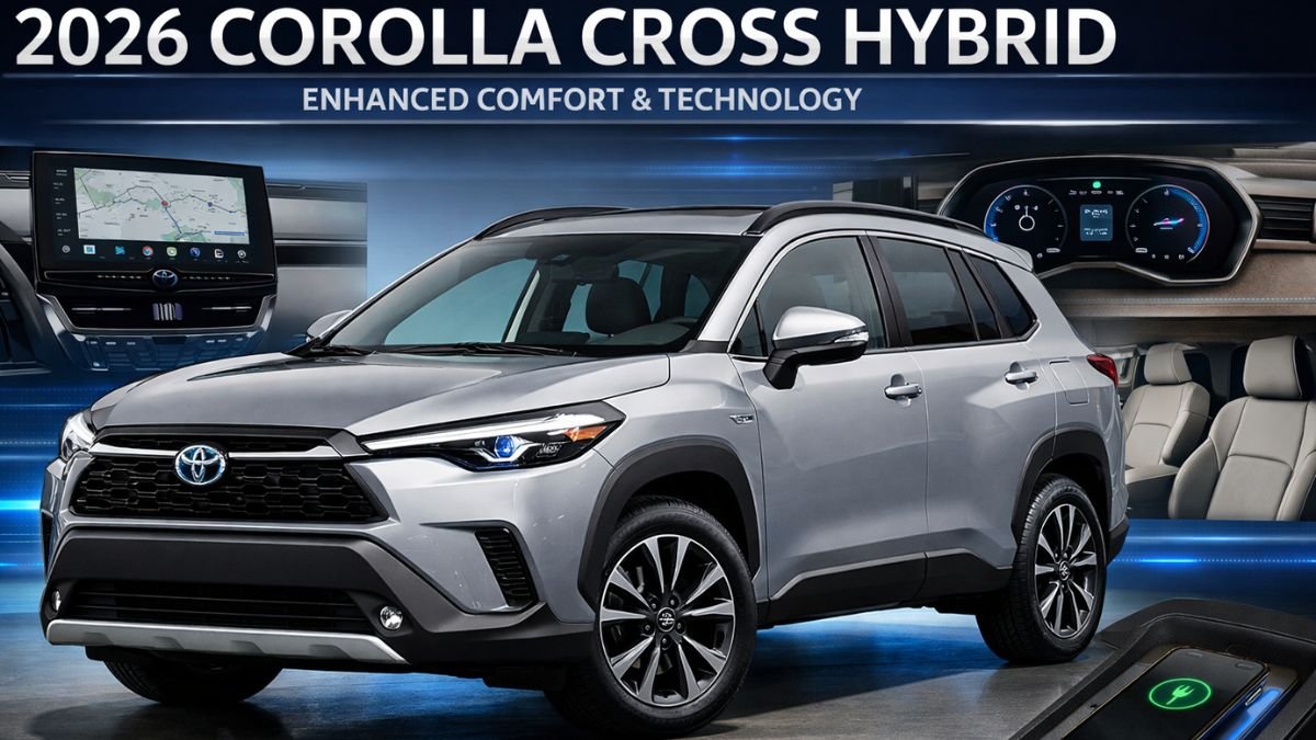 Toyota Unveils 2026 Corolla Cross Hybrid with Enhanced Comfort and Technology